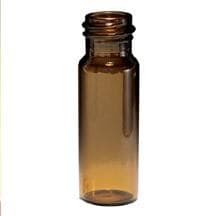 Chromatography Research Supplies 17x60 mm, 8 mL Amber Screw Top Vial (100/pk)